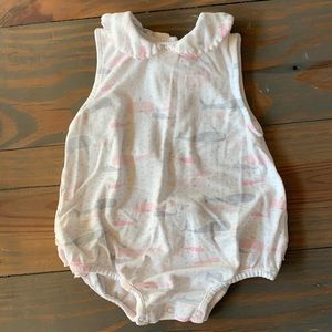 Angel Dear whale bubble with ruffle bottom